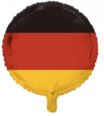 Folieballon Duitsland Rond (46cm)