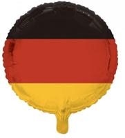 Folieballon Duitsland Rond (46cm) - thumbnail