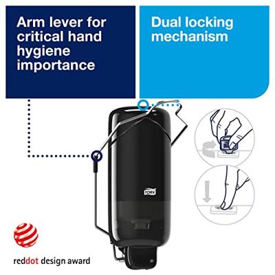 TORK Elevation 560109 Zeepdispenser Zwart - thumbnail