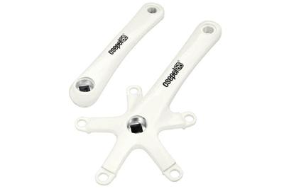 Csepel Teta 130BCD Crank Armen 165mm - Wit