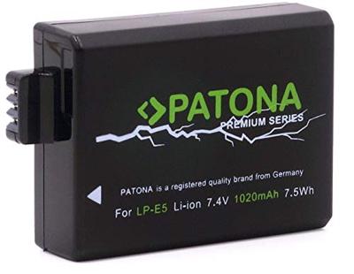 Canon LP-E5 accu (Patona Premium)