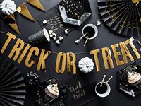 Trick Or Treat Halloween Vleermuis Bordjes (6st) - thumbnail