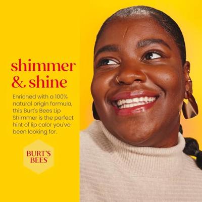 Burt&apos;s Bees Lip Shimmer Fig - thumbnail