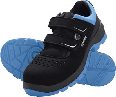 uvex 2 xenova® 9553242 Veiligheidsandalen ESD S1P Schoenmaat (EU): 42 Zwart, Blauw 1 paar