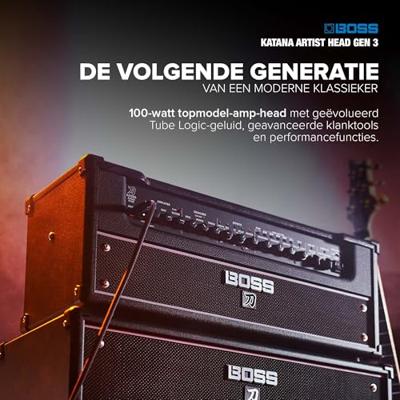 Boss Katana Artist Head Gen 3 100 Watt gitaarversterker top - thumbnail