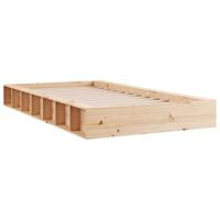 Bedframe massief hout 90x200 cm - thumbnail
