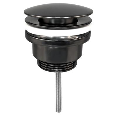 Differnz afvoer plug pop up design gun metal Differnz afvoer plug pop up design gun metal