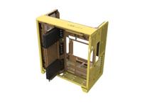 Thermaltake View 390 Air Butter Caramel Midi-tower PC-behuizing Caramel Stoffilter, Geïntegreerde verlichting, 2 voorgeïnstalleerde ventilators - thumbnail