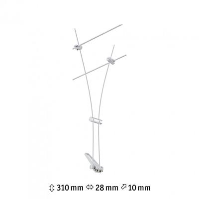 Paulmann Comet 12V-kabelsysteem lamp GU5.3 Wit (mat)