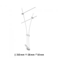 Paulmann Comet 12V-kabelsysteem lamp GU5.3 Wit (mat) - thumbnail