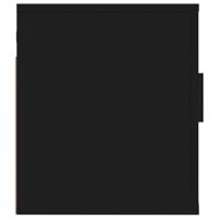 Tv-wandmeubel 40x34,5x40 cm zwart - thumbnail