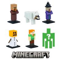 Doos met 6 kleine beeldjes - BANDAI - Minecraft - 1 mysteriebeeldje - thumbnail