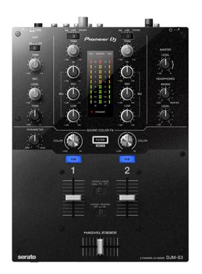 Pioneer DJM S3 battle mixer