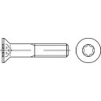 TOOLCRAFT 149197 Verzonken schroeven M5 10 mm Binnenzeskant (inbus) Staal Galvanisch verzinkt 500 stuk(s)