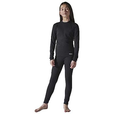 Craft Baselayer Set Thermoset Kinderen Black 110-116