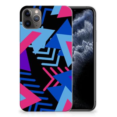 Apple iPhone 11 Pro Max | TPU Hoesje | Funky Triangle Apple iPhone 11 Pro Max | TPU Hoesje | Funky Triangle