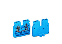 WAGO 869-304 Doorgangsklem Veerklem Blauw 100 stuk(s) - thumbnail