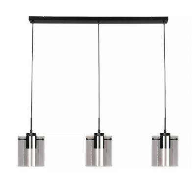 Freelight Hanglamp Interno 3 lichts L 100 cm zwart