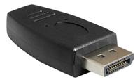 Delock 65237 DisplayPort / Mini-displayport Adapter [1x DisplayPort stekker - 1x Mini-DisplayPort bus] Zwart - thumbnail