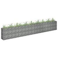 VidaXL Gabion plantenbak verhoogd 360x30x60 cm gegalvaniseerd staal - thumbnail