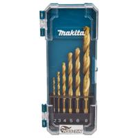 Makita Accessoires D-72833 | Metaalborenset | 6-delig HSS-TiN - D-72833 - thumbnail