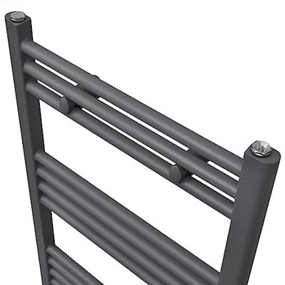 Radiator / handdoekenrek recht 500x764 mm grijs