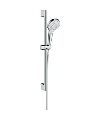 Hansgrohe Croma Select S Vario glijstangset met Croma Select S Vario handdouche EcoSmart 65cm met Isiflex`B doucheslang 160cm wit/chroom 26563400 Hansgrohe Croma Select S Vario glijstangset met Croma Select S Vario handdouche EcoSmart 65cm met Isiflex`B doucheslang 160cm wit/chroom 26563400