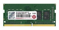 TS1GSH64V4B - Geheugen - DDR4 (SO-DIMM) - 8 GB: 1 x 8 GB - 260-PIN - 2400 MHz / PC4-19200 - CL17 - thumbnail