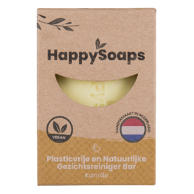 HappySoaps Gezichtsreiniger Bar Kamille 70gr