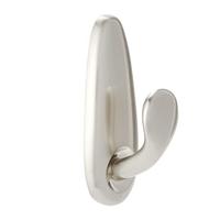 3M Command-Forever Classic metalen haak L (l x b x h) 105 x 41 x 41 mm Nikkel (geborsteld) Inhoud: 1 stuk(s) - thumbnail