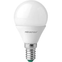 Megaman MM21088 LED-lamp Energielabel F (A - G) E14 Kogel 5.5 W = 40 W Neutraalwit (Ø x l) 45 mm x 84 mm 1 stuk(s)