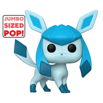 Pokemon Funko Pop Vinyl: Jumbo Size Glaceon Pokemon Funko Pop Vinyl: Jumbo Size Glaceon
