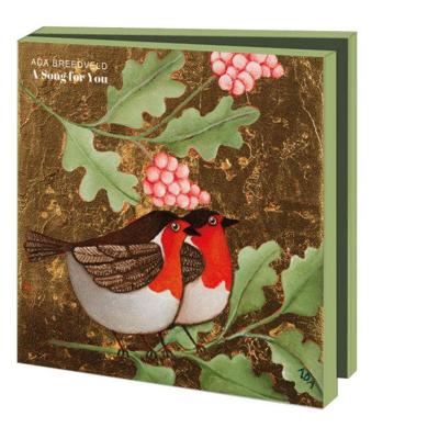 Kaartenmapje A Song for You, Ada Breedveld 10 Stuks