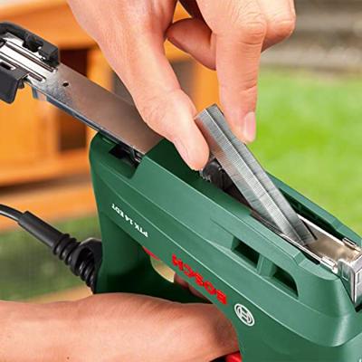Bosch Home and Garden PTK 14 EDT 0603265500 Elektrisch nietpistool Type niet Type 53 Lengte nieten 6 - 14 mm Incl. opbergbox Bosch Home and Garden PTK 14 EDT 0603265500 Elektrisch nietpistool Type niet Type 53 Lengte nieten 6 - 14 mm Incl. opbergbox