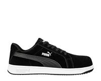 Puma werkschoenen Iconic Suede S1P laag zwart maat 42 - thumbnail
