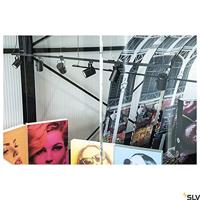 SLV EURO SPOT 230V-railsysteem lamp GU10 Zwart - thumbnail