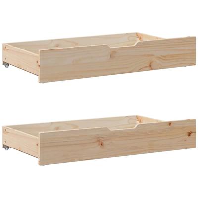 Bedframe zonder matras massief grenenhout 90x190 cm