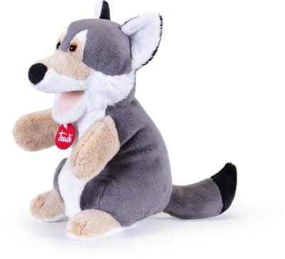 Trudi puppet wolf: 16x25x16 cm (s-29230)