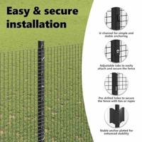 VidaXL Hek met paal grijs 1,6 x 25 m staal en pvc - thumbnail