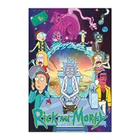Poster Rick and Morty - Season 4 61x91,5cm - thumbnail