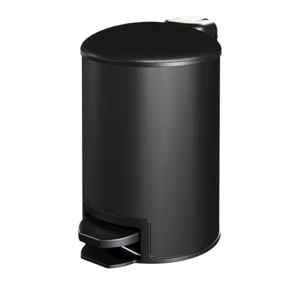 Brauer Pedaalemmer - 3 Liter - Mat Zwart