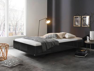 Bed IXANA 120x200 cm hoogglans grijs Bed IXANA 120x200 cm hoogglans grijs