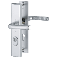 Hoppe veiligheidsbeslag kruk/kruk - SKG3 met kerntrek - London - PC 72 - deurdikte 38/43mm - F1 - thumbnail