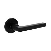 Intersteel Strakke deurklinkHoek 90 aluminium zwart - 0023.010502 - thumbnail
