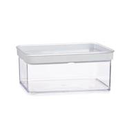 Blik Gondol Transparant Siliconen polyestyreen ABS Plastic 1,1 L 10,5 x 9 x 21 cm (18 Stuks) - thumbnail