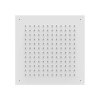 Hoofddouche Tres Plafond 50x50 cm Vierkant Patroon Mat Wit - thumbnail