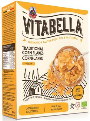Vitabella Vitabella Cornflakes Traditional Bio (225g) Vitabella Vitabella Cornflakes Traditional Bio (225g)