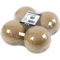 Creativ Company Tweedelige bal papier, 4st. - thumbnail