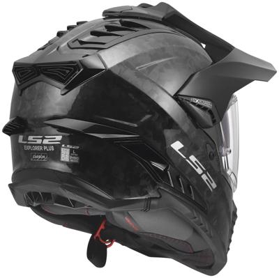 LS2 endurohelm "mx701 explorer carbon forged" helmet mx701 explorer forged carbon gr. s LS2 endurohelm "mx701 explorer carbon forged" helmet mx701 explorer forged carbon gr. s