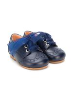 CLARYS lace-up pre-walkers - Blue - thumbnail
